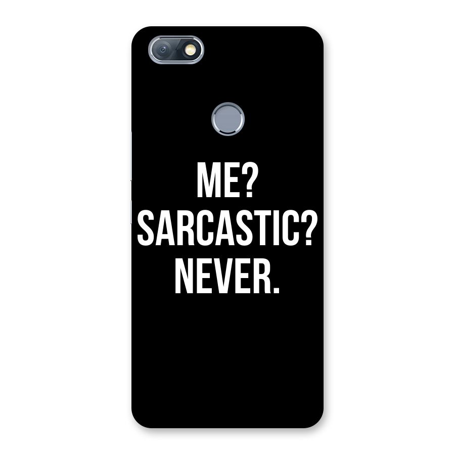 Sarcastic Quote Back Case for Infinix Note 5