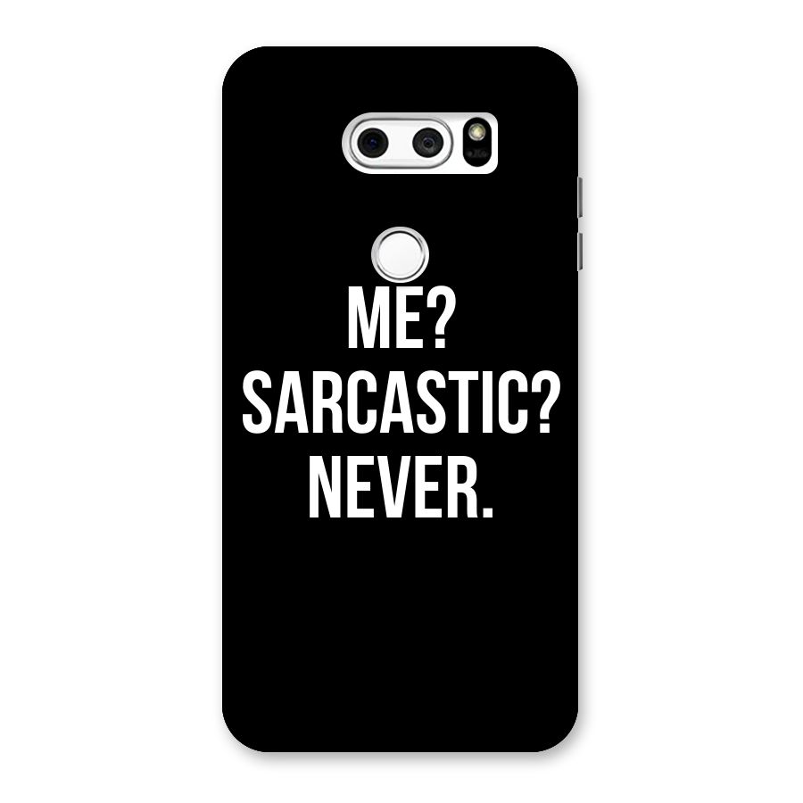 Sarcastic Quote Back Case for LG V30