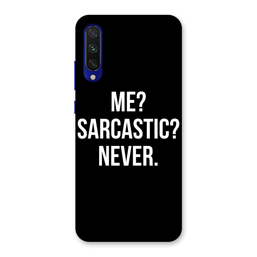 Sarcastic Quote Back Case for Mi A3