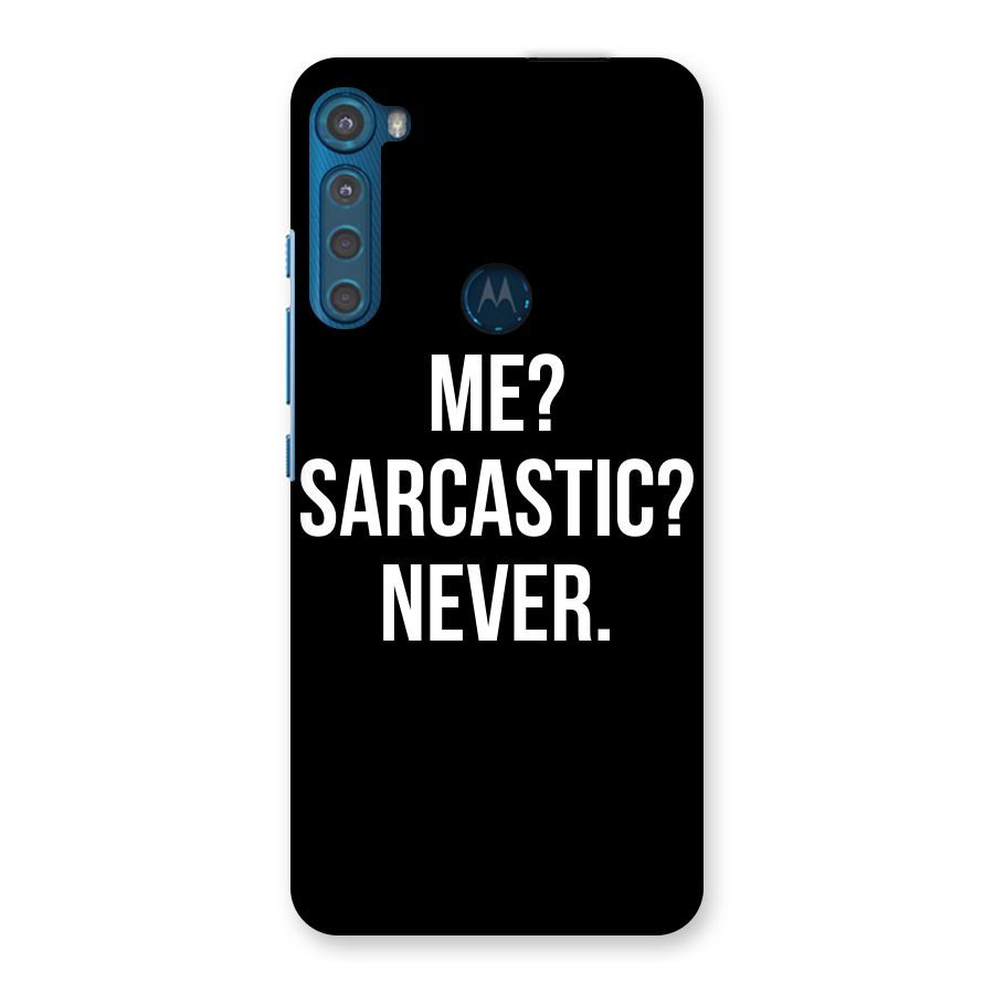 Sarcastic Quote Back Case for Motorola One Fusion Plus