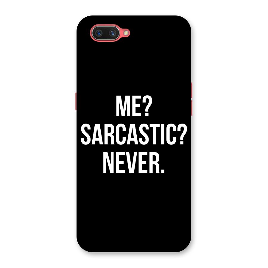 Sarcastic Quote Back Case for Oppo A3s