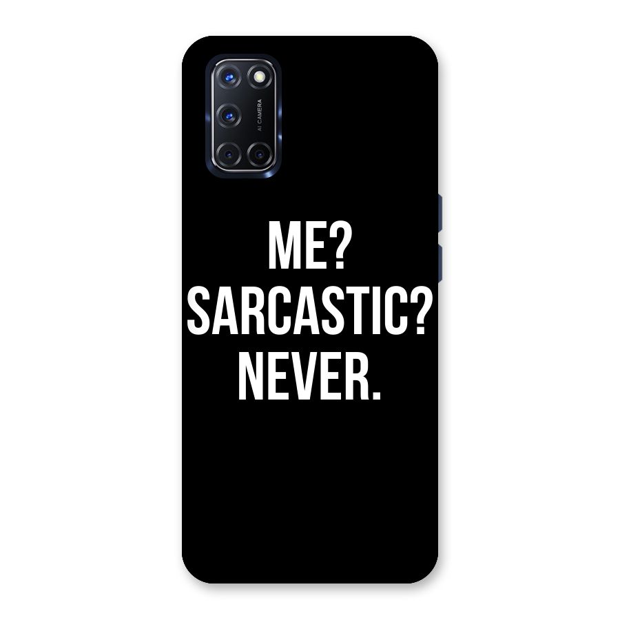 Sarcastic Quote Back Case for Oppo A52