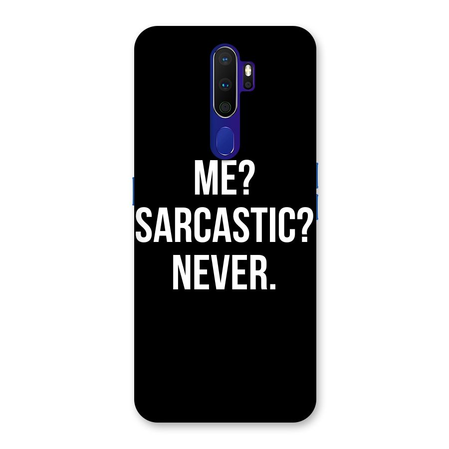 Sarcastic Quote Back Case for Oppo A9 (2020)