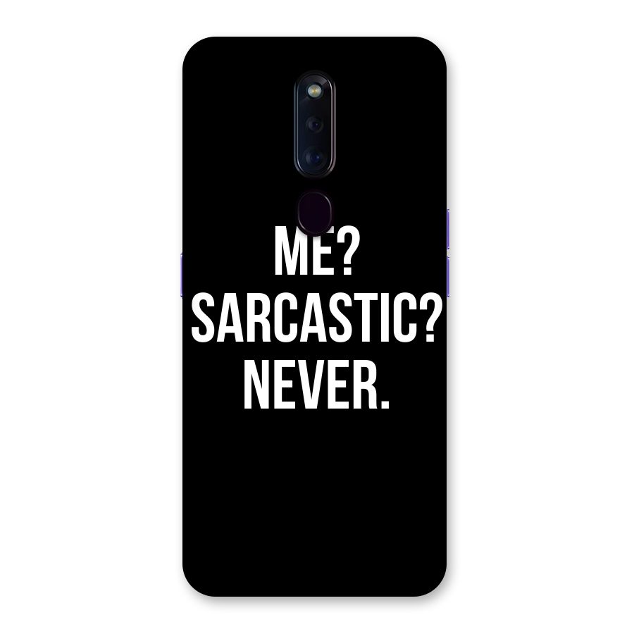 Sarcastic Quote Back Case for Oppo F11 Pro