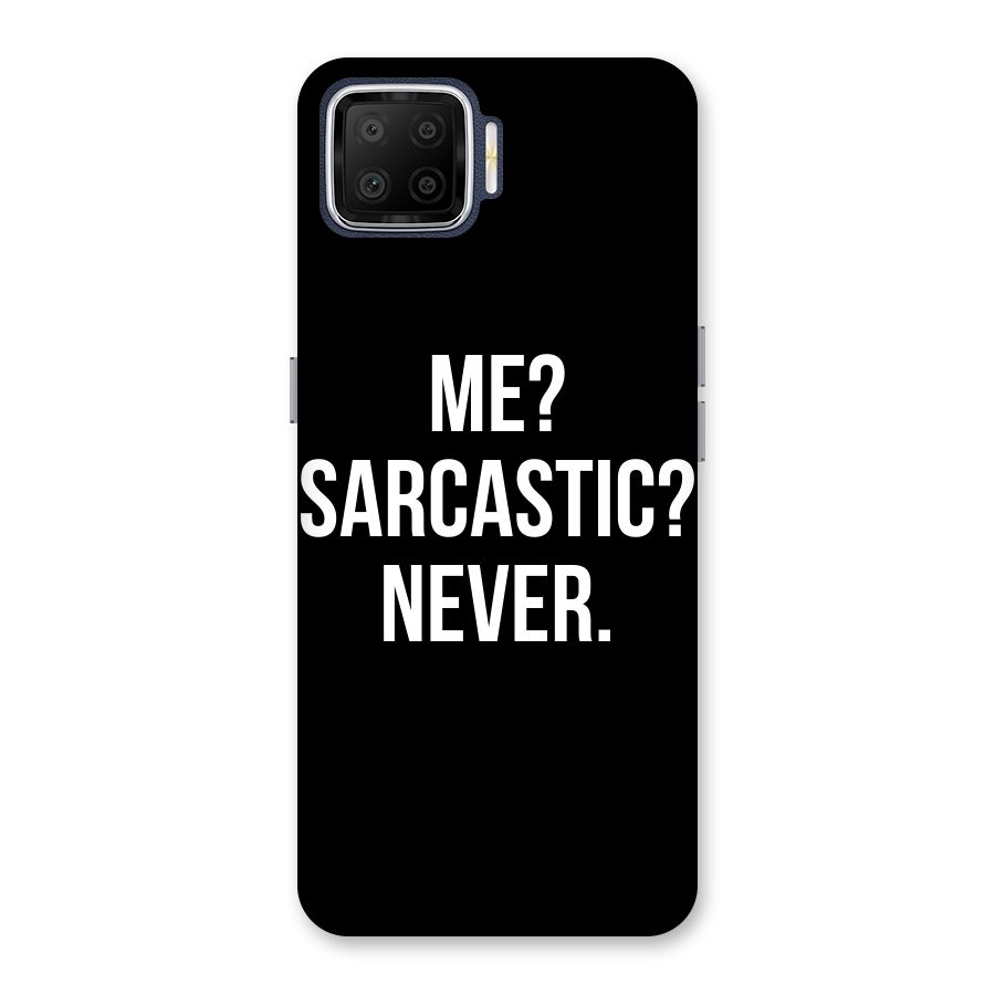 Sarcastic Quote Back Case for Oppo F17