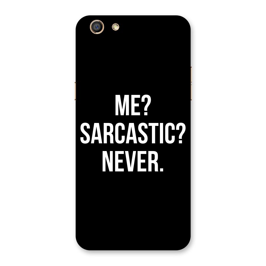 Sarcastic Quote Back Case for Oppo F3
