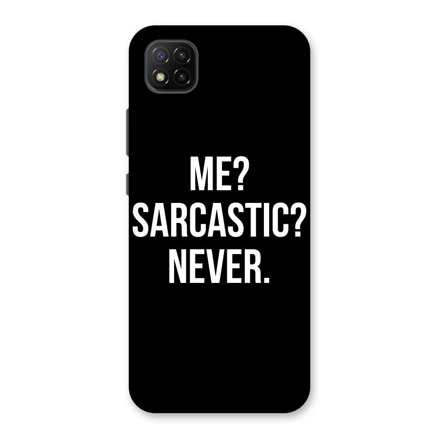 Sarcastic Quote Back Case for Poco C3