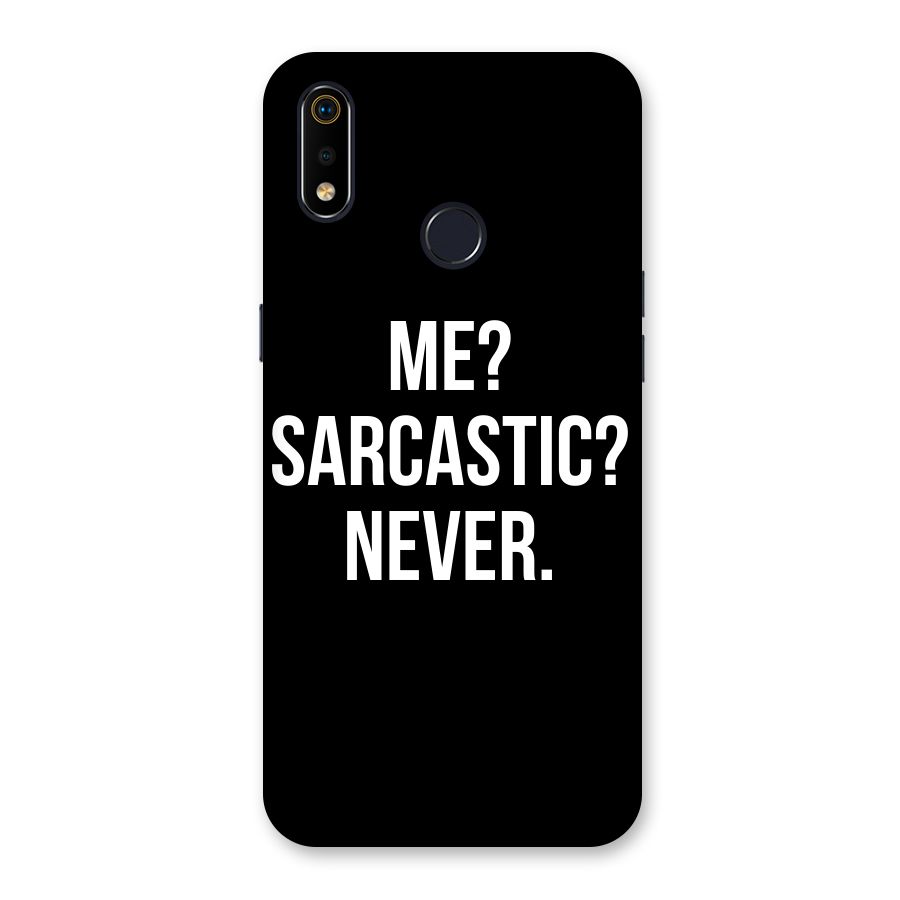 Sarcastic Quote Back Case for Realme 3i