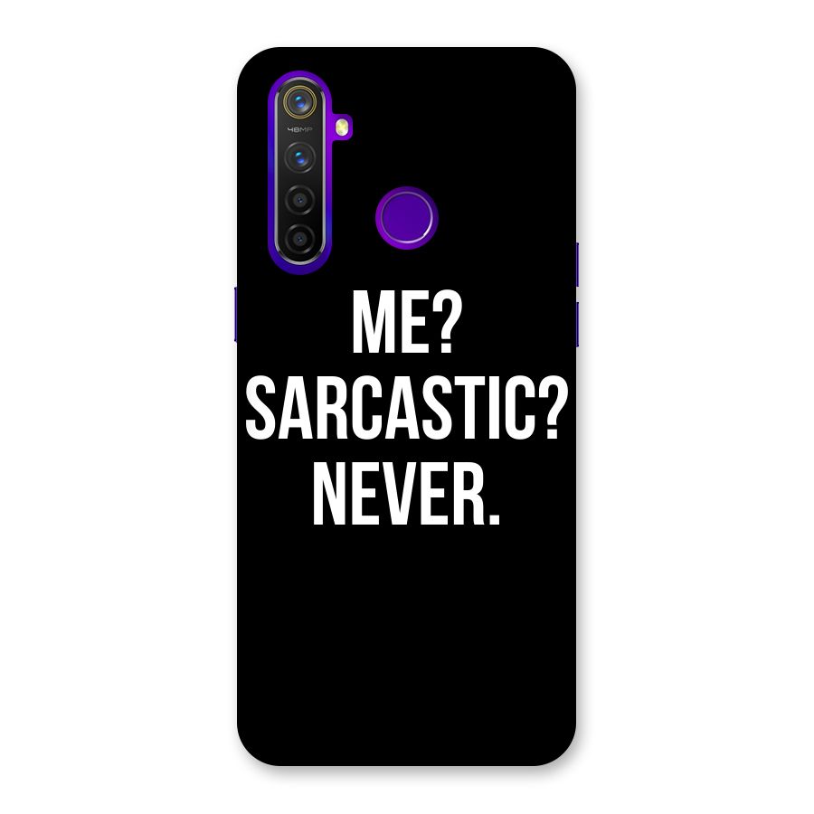 Sarcastic Quote Back Case for Realme 5 Pro