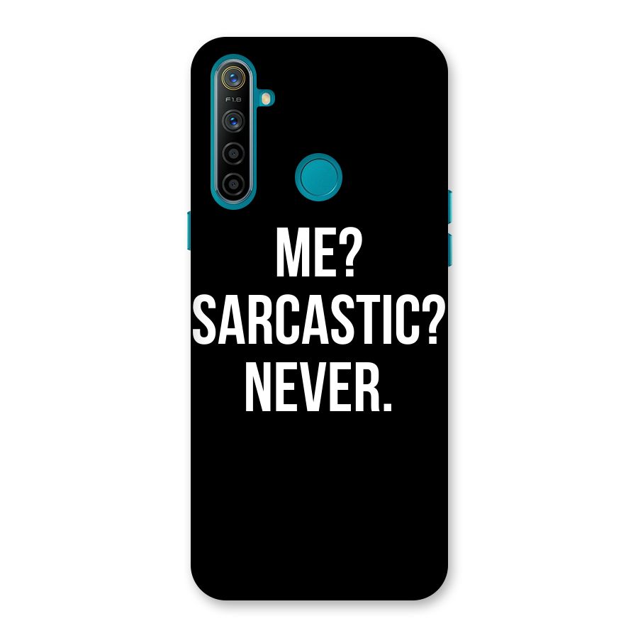Sarcastic Quote Back Case for Realme 5i