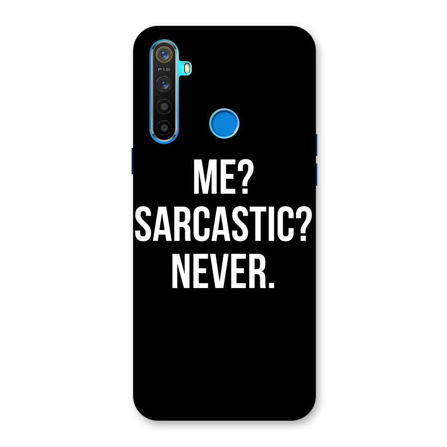 Sarcastic Quote Back Case for Realme 5s