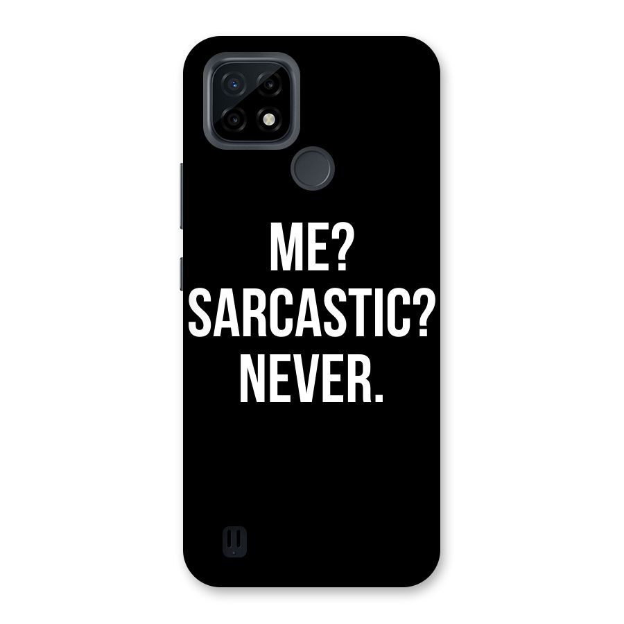 Sarcastic Quote Back Case for Realme C21