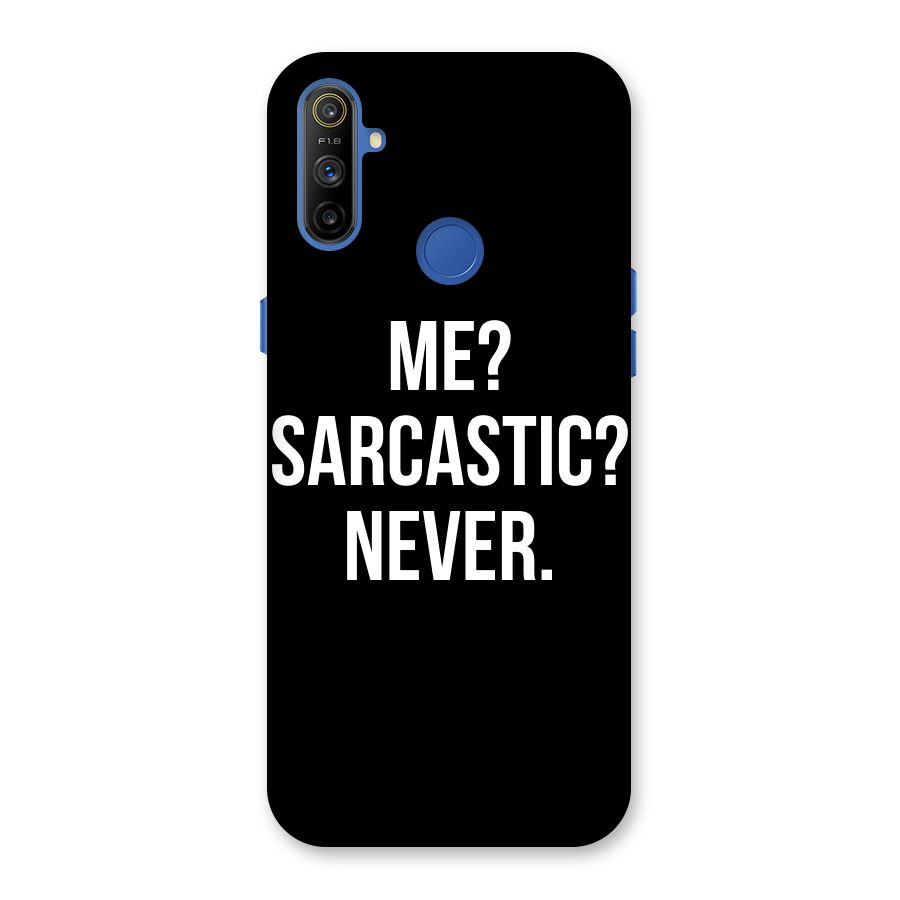 Sarcastic Quote Back Case for Realme Narzo 10A