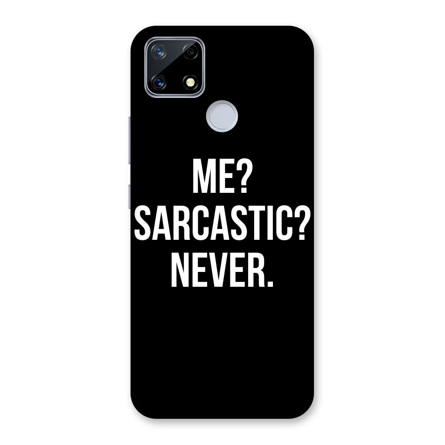 Sarcastic Quote Back Case for Realme Narzo 20