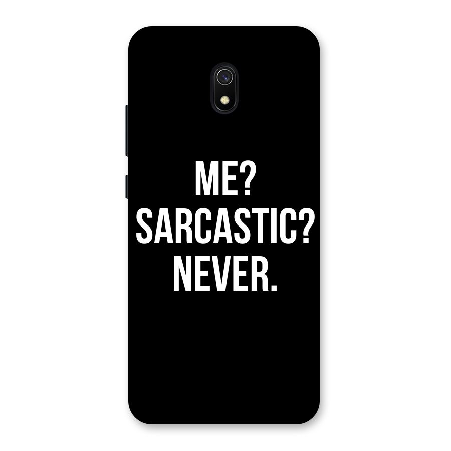 Sarcastic Quote Back Case for Redmi 8A