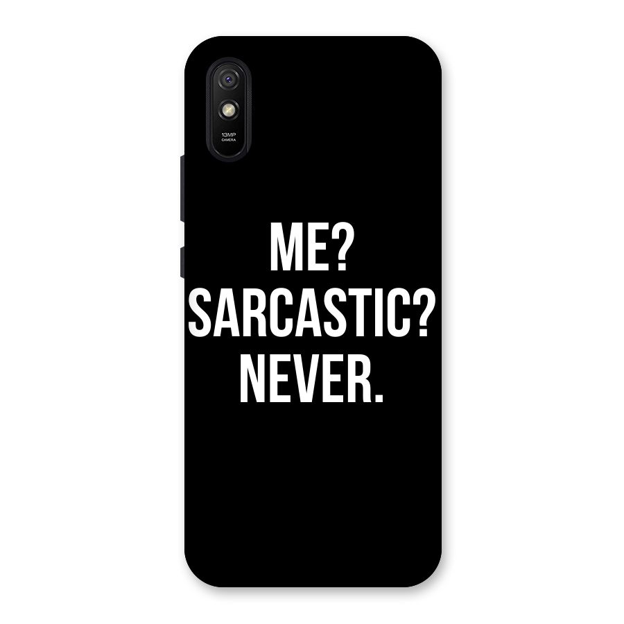 Sarcastic Quote Back Case for Redmi 9A