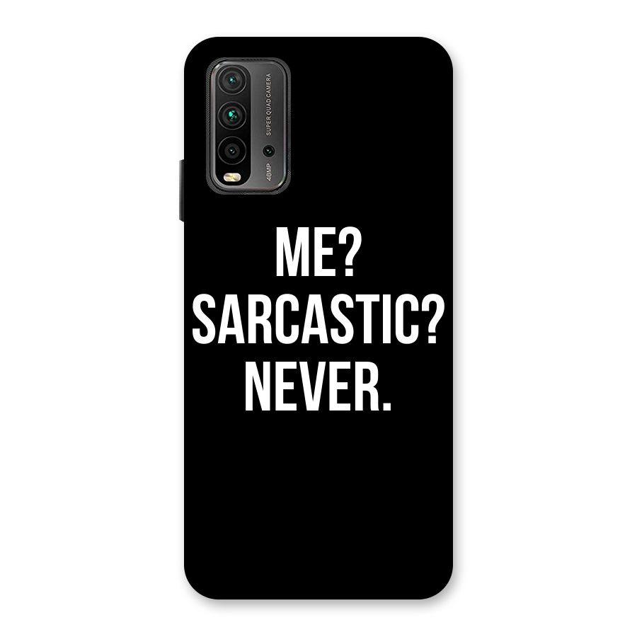 Sarcastic Quote Back Case for Redmi 9 Power