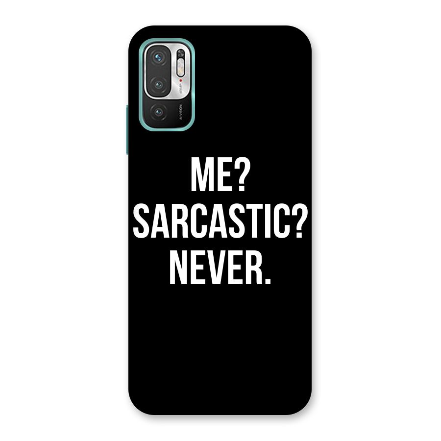 Sarcastic Quote Back Case for Redmi Note 10T 5G