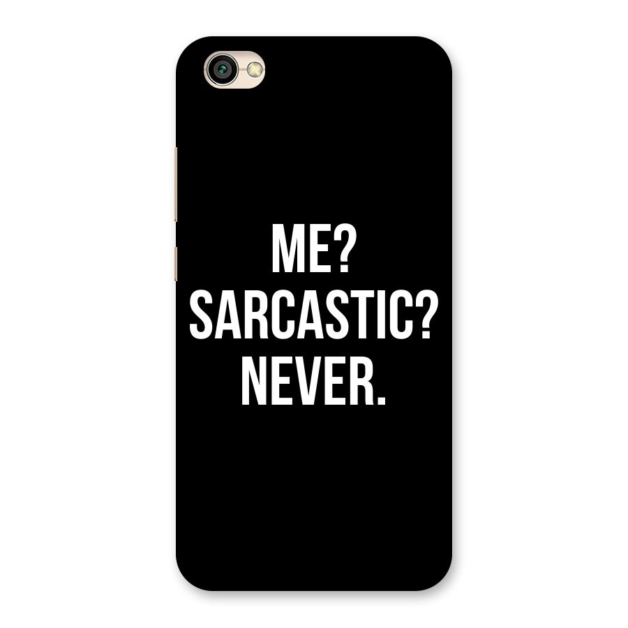 Sarcastic Quote Back Case for Redmi Y1 Lite