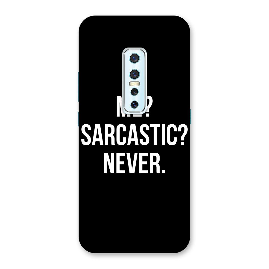 Sarcastic Quote Back Case for Vivo V17 Pro