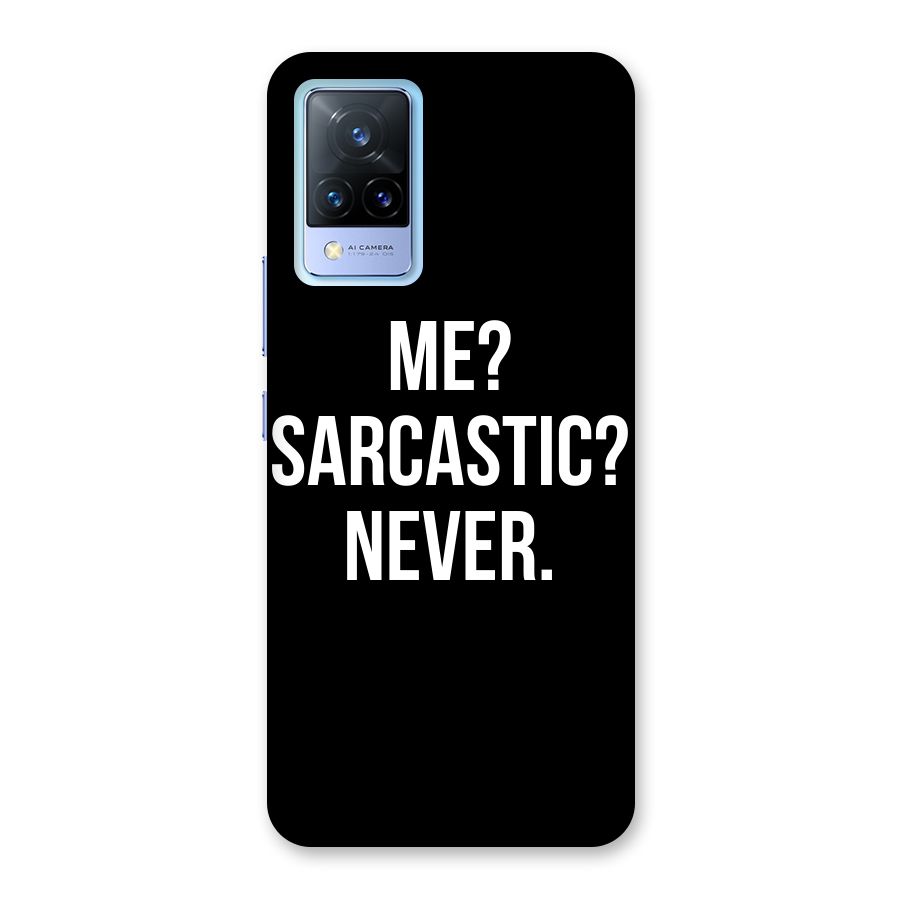 Sarcastic Quote Back Case for Vivo V21 5G