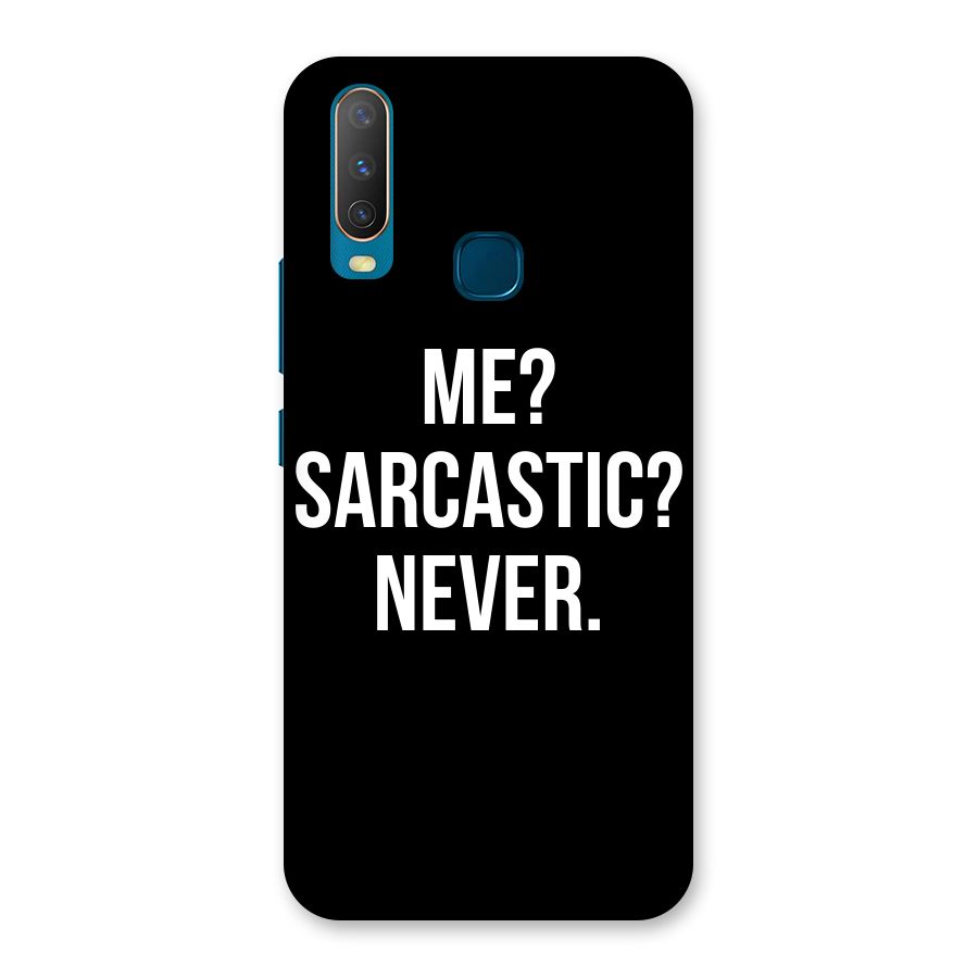 Sarcastic Quote Back Case for Vivo Y12