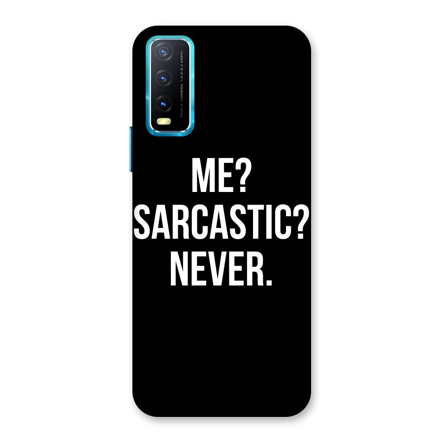 Sarcastic Quote Back Case for Vivo Y20