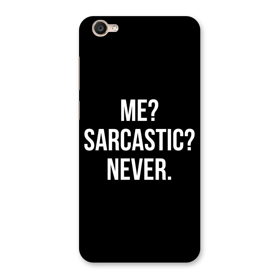 Sarcastic Quote Back Case for Vivo Y55s
