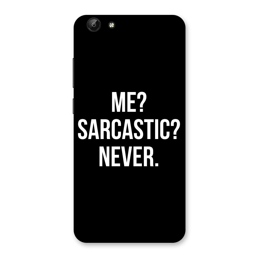 Sarcastic Quote Back Case for Vivo Y69