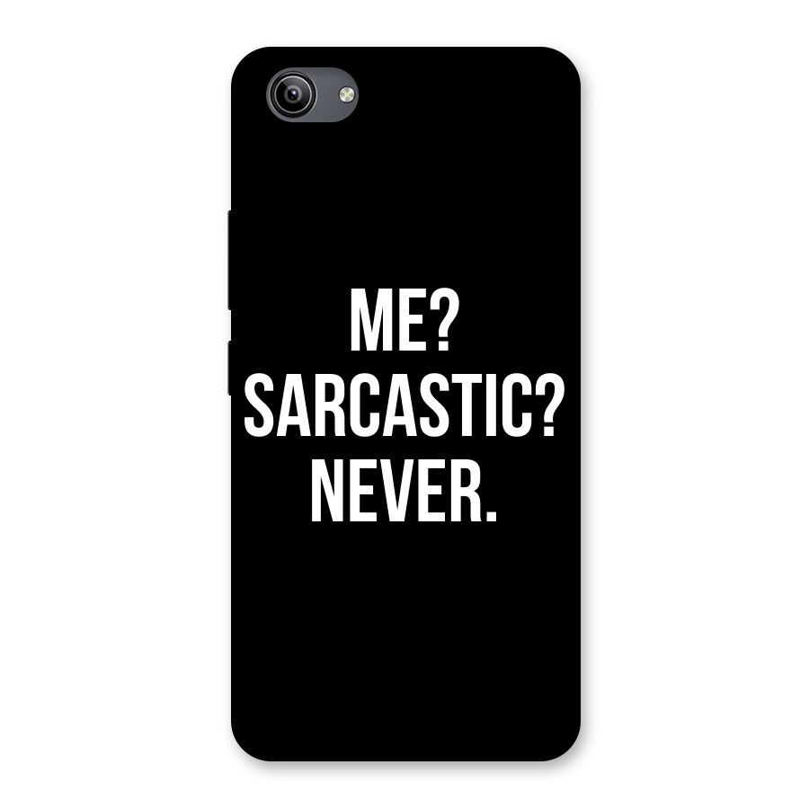 Sarcastic Quote Back Case for Vivo Y81i