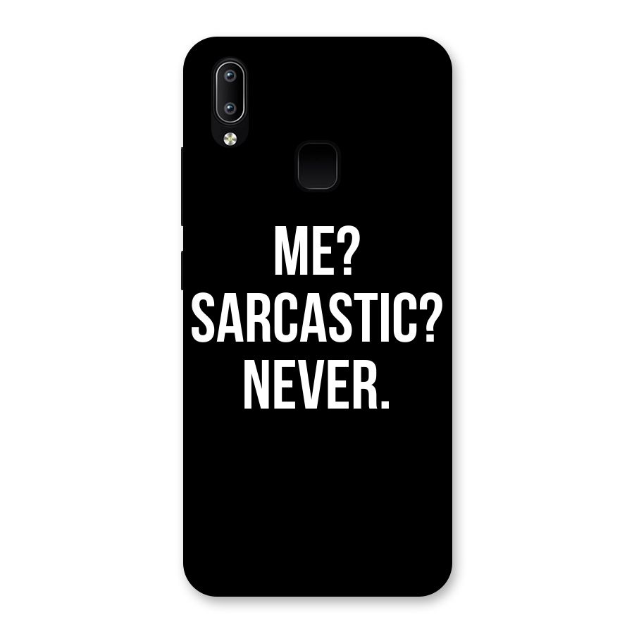 Sarcastic Quote Back Case for Vivo Y93