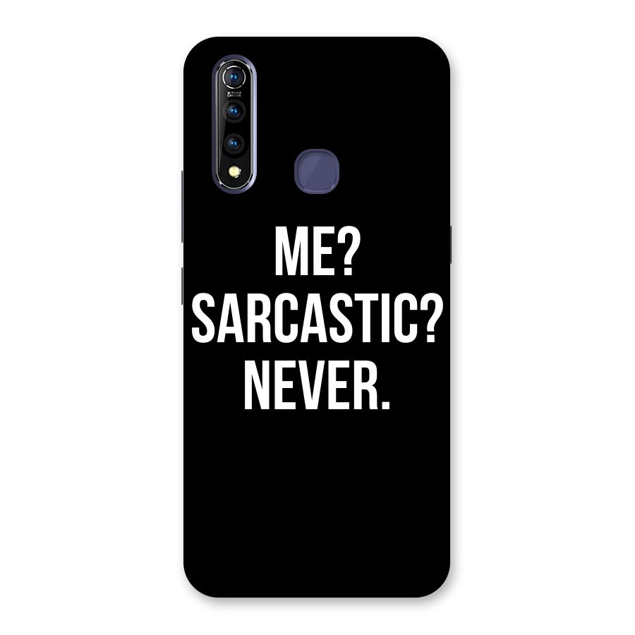 Sarcastic Quote Back Case for Vivo Z1 Pro