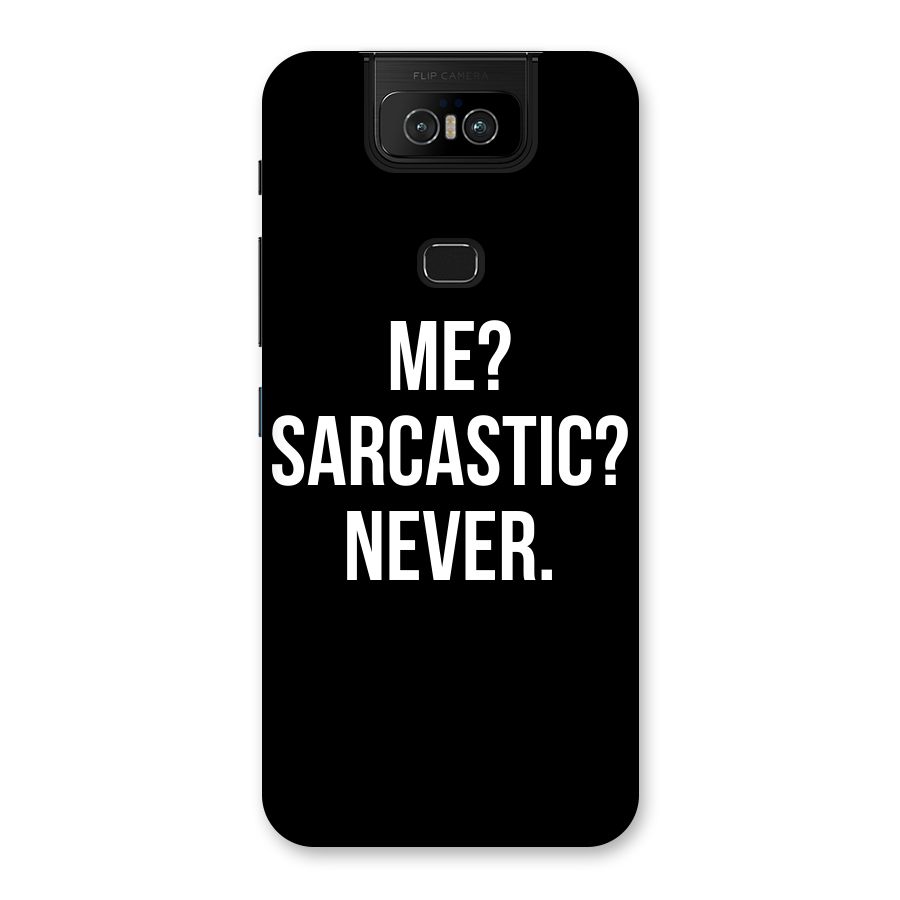 Sarcastic Quote Back Case for Zenfone 6z