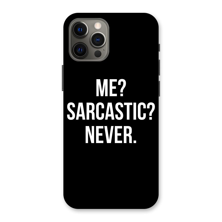 Sarcastic Quote Back Case for iPhone 12 Pro Max