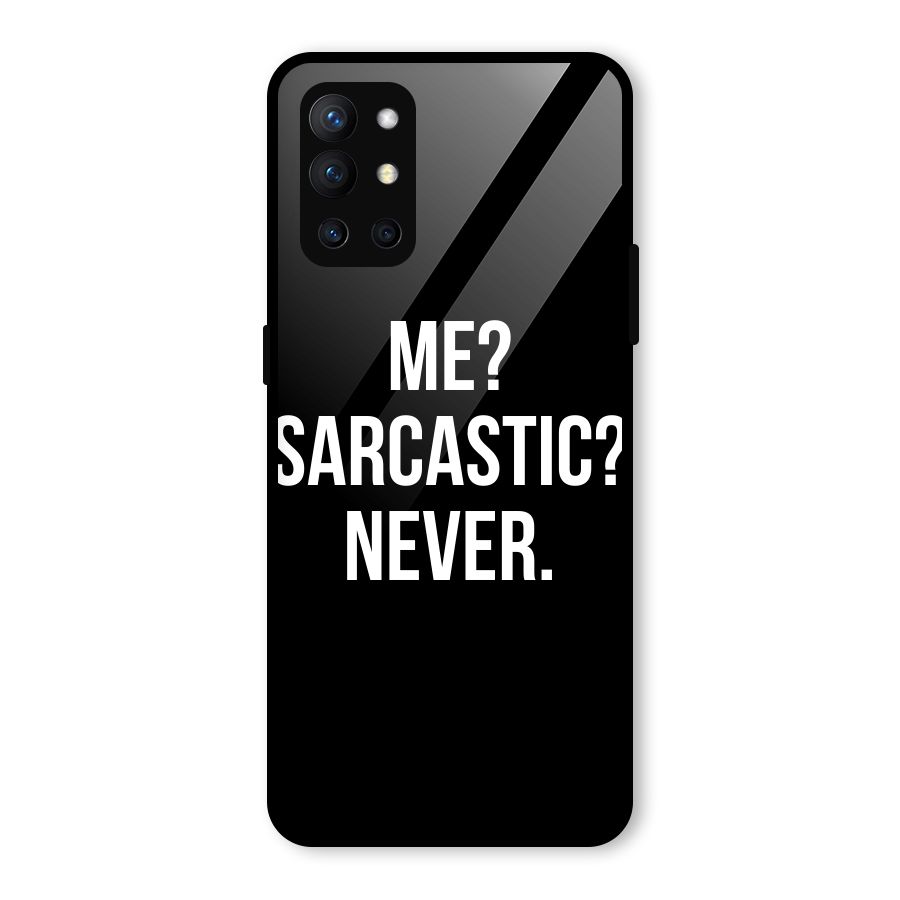 Sarcastic Quote Glass Back Case for OnePlus 9R