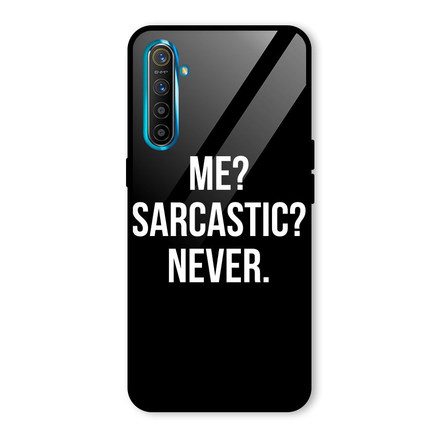 Sarcastic Quote Glass Back Case for Realme X2