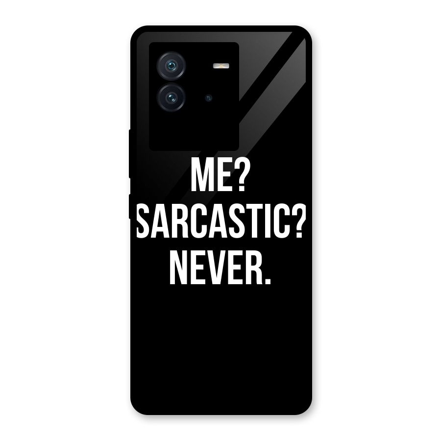 Sarcastic Quote Glass Back Case for Vivo iQOO Neo 6 5G