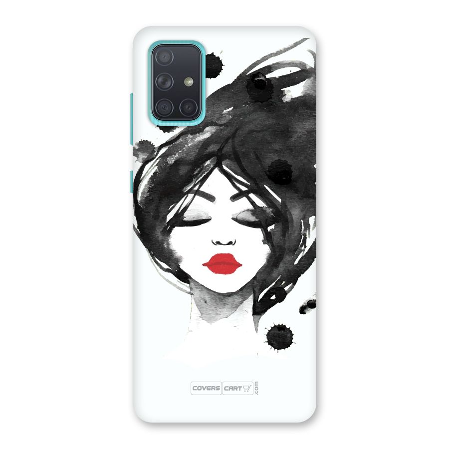 Sassy Girl Back Case for Galaxy A71