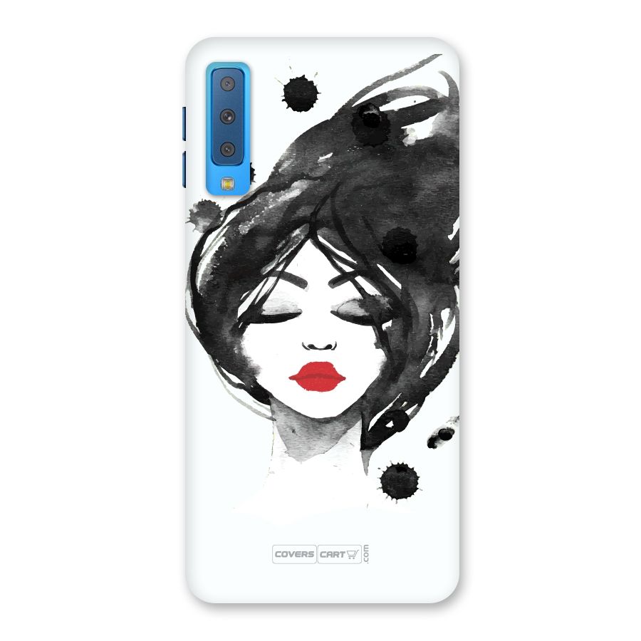 Sassy Girl Back Case for Galaxy A7 (2018)