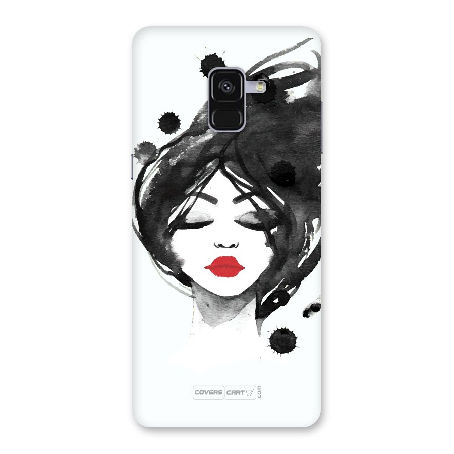 Sassy Girl Back Case for Galaxy A8 Plus