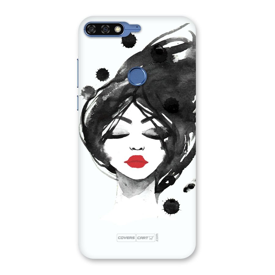 Sassy Girl Back Case for Honor 7C