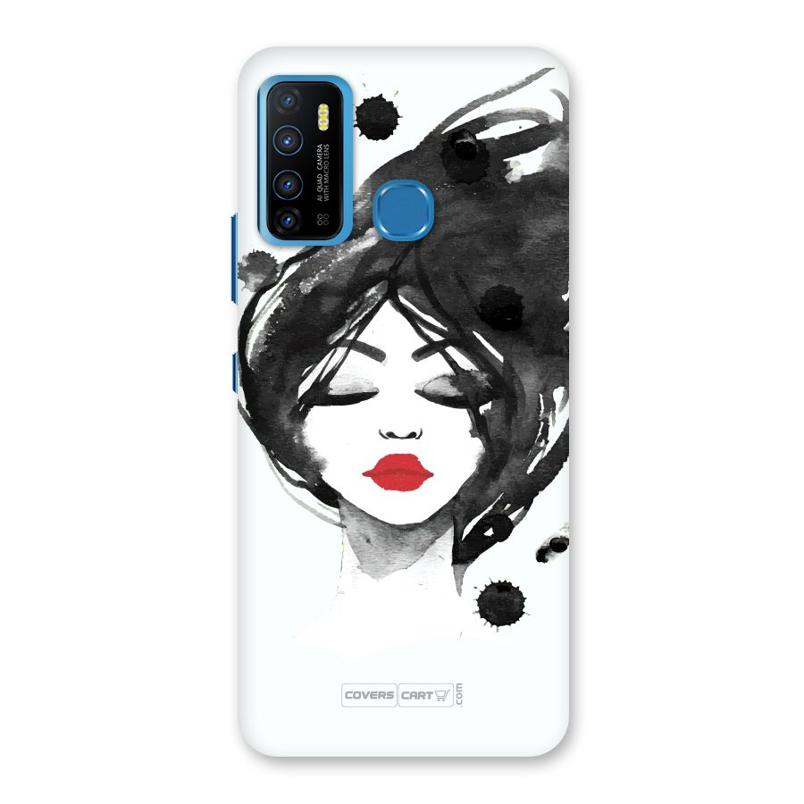 Sassy Girl Back Case for Infinix Hot 9