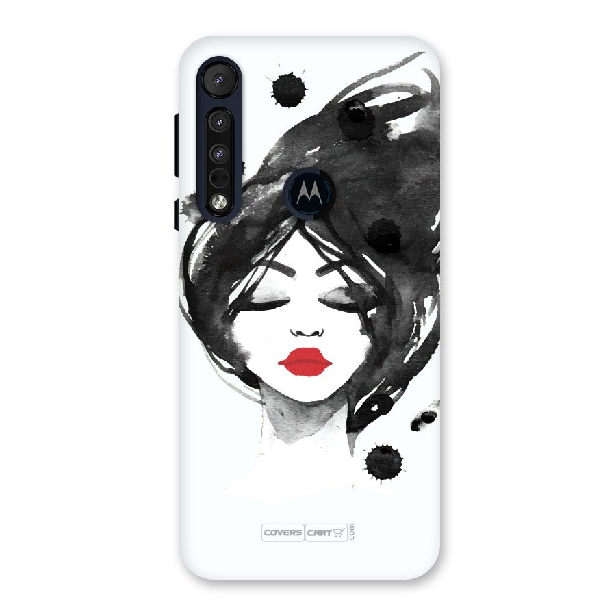 Sassy Girl Back Case for Motorola One Macro