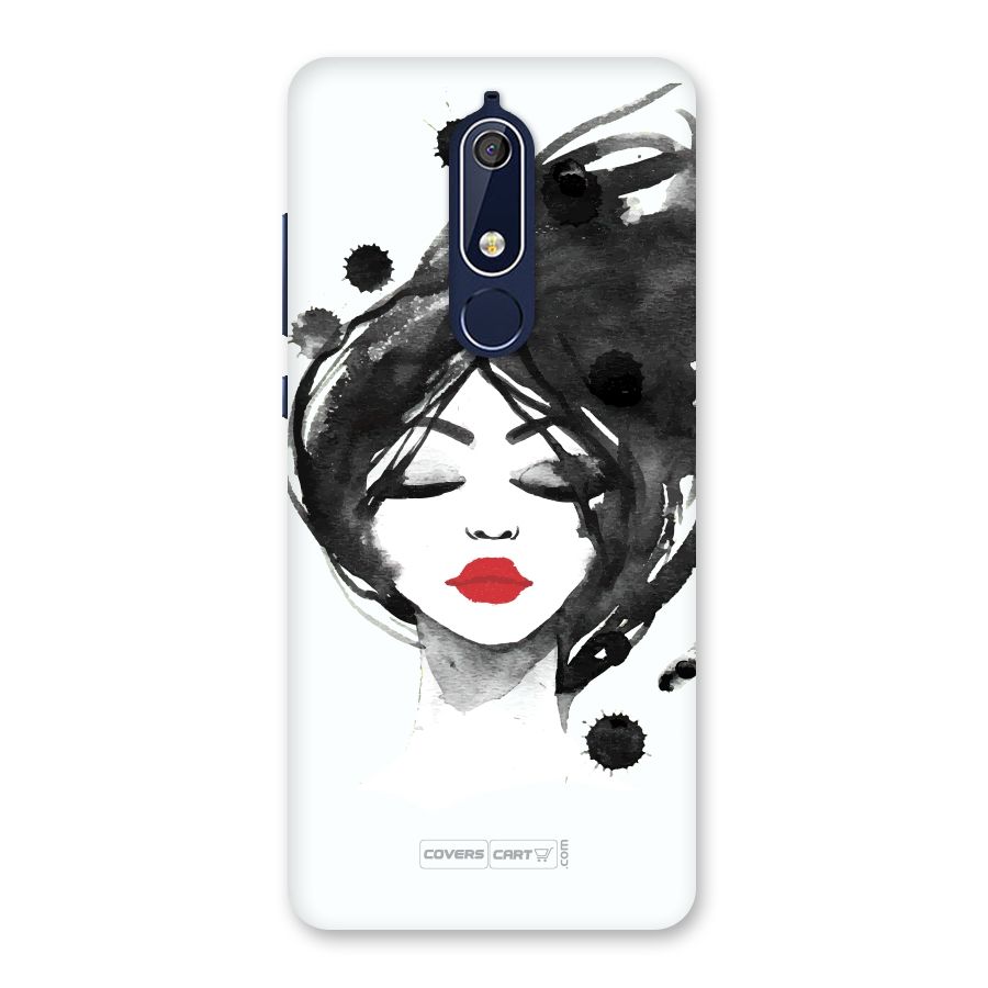 Sassy Girl Back Case for Nokia 5.1