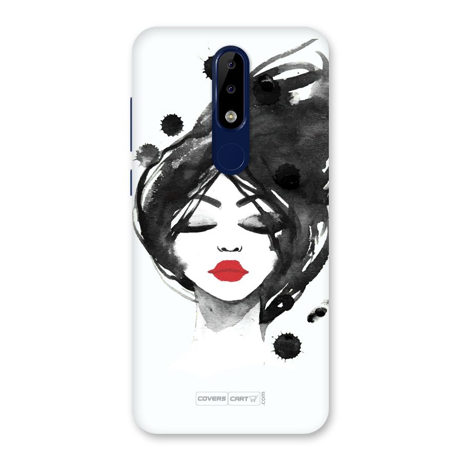 Sassy Girl Back Case for Nokia 5.1 Plus