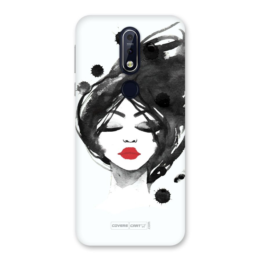 Sassy Girl Back Case for Nokia 7.1