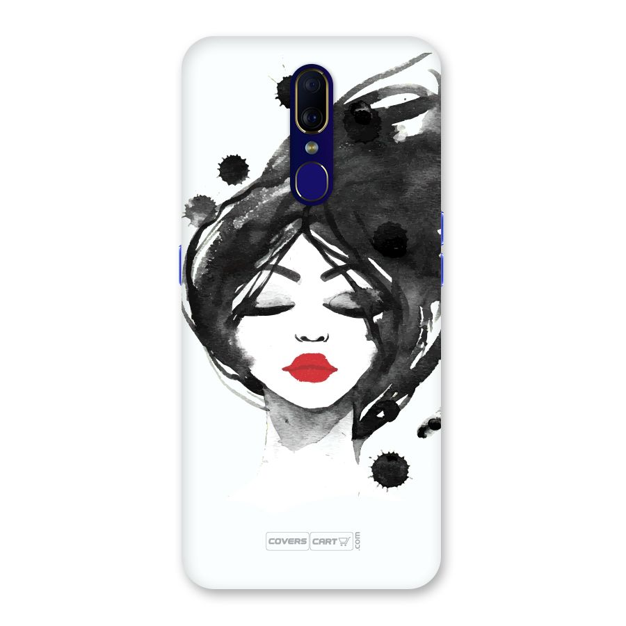 Sassy Girl Back Case for Oppo A9