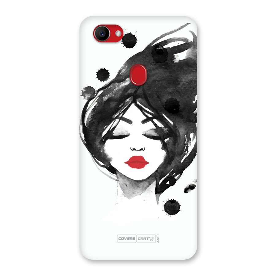 Sassy Girl Back Case for Oppo F7