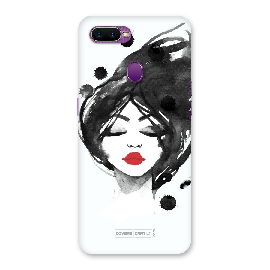 Sassy Girl Back Case for Oppo F9