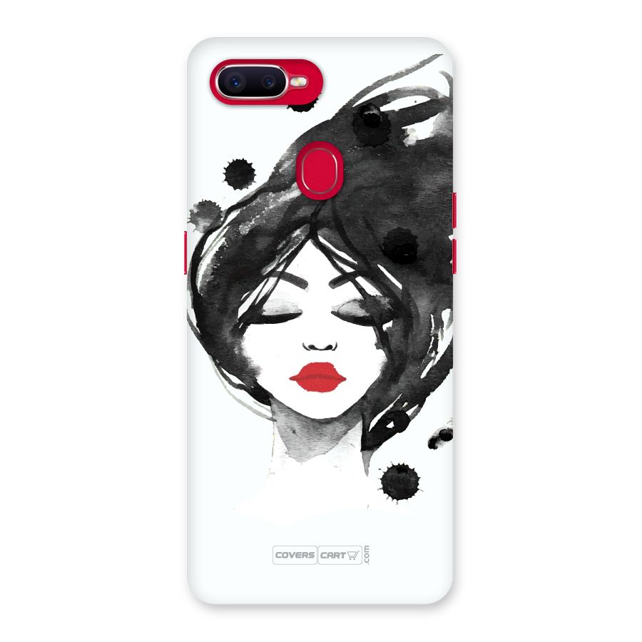 Sassy Girl Back Case for Oppo F9 Pro